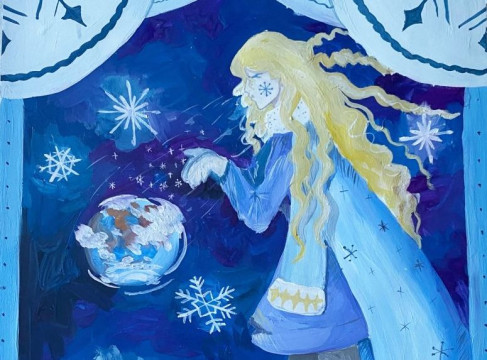 На новогоднюю выставку «Чудная зима» приглашает Фонд поддержки гражданских инициатив