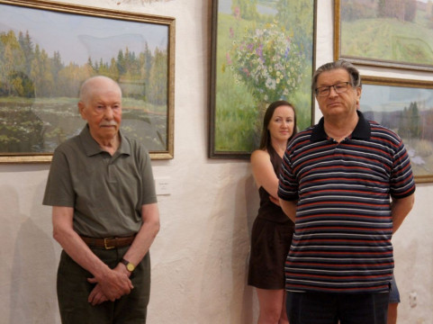 Художник Евгений Соколов подарил Кирилло-Белозерскому музею-заповеднику более 70 своих картин