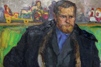 Корбаков В. Н. Портрет писателя Василия Белова. 1965