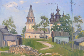 Село Никольское. Николаевская Заболотная церковь, 2013