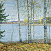 Октябрь. Бородаевское озеро. 2005