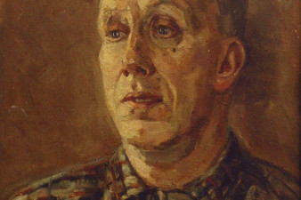 Портрет Владимира Железняка. В клетчатой рубашке, 1957