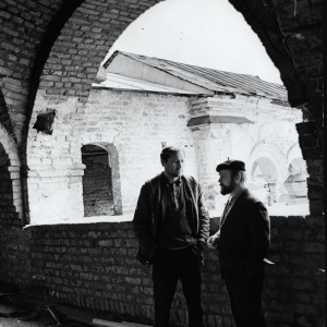 Василий Белов и Василий Шукшин. Вологодская область, конец 1960-х годов.