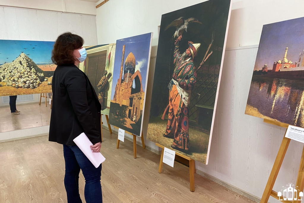 Выставка Василия Верещагина открылась в череповецком порту