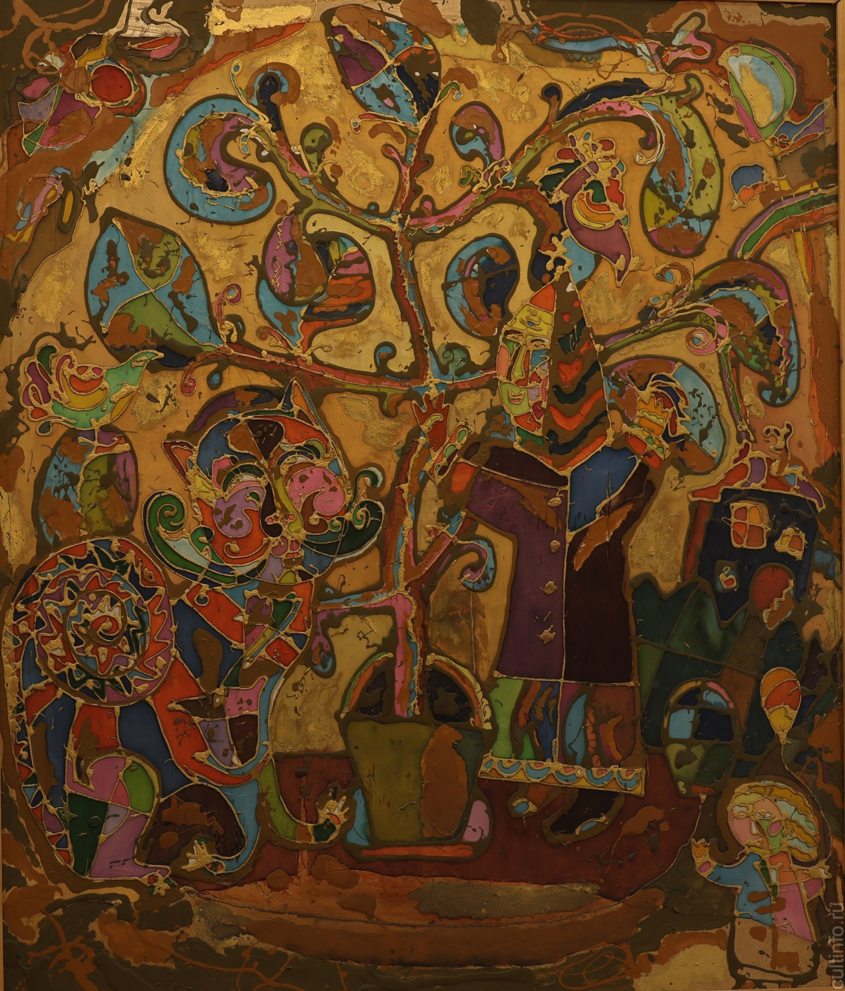 Сергей Лаврентьев. Бабушка, кот и фикус