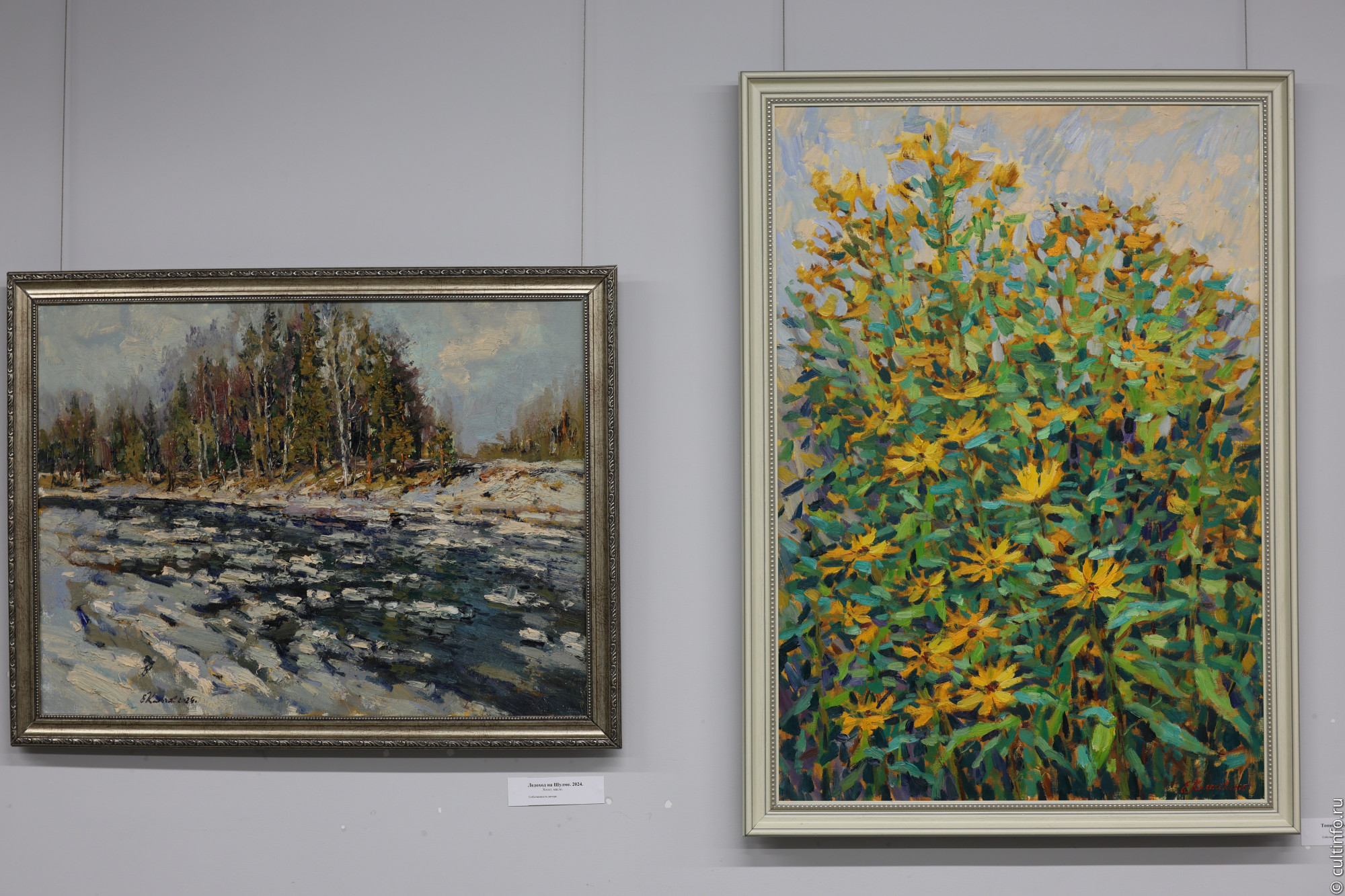 Выставку «Время топинамбуров» привез в Вологду череповецкий художник Евгений Калачёв