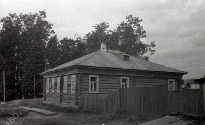 Дом-музей И.А. Кускова в г. Тотьме. 19 августа 1990 г. ГАВО. Ф. Р-2035. Оп. 28. Д. 184. Л. 14