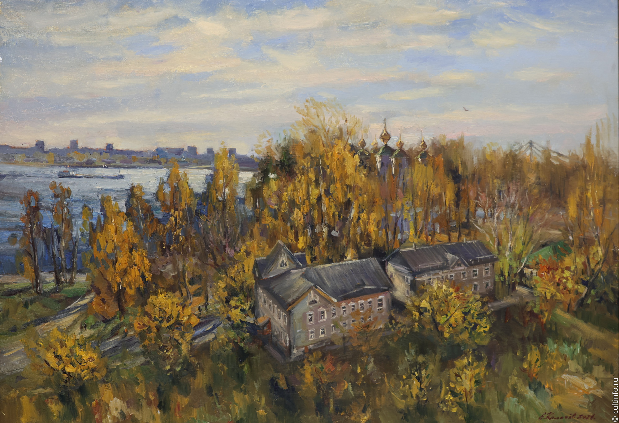 Вид на Соборнкую горку. Евгений Калачёв