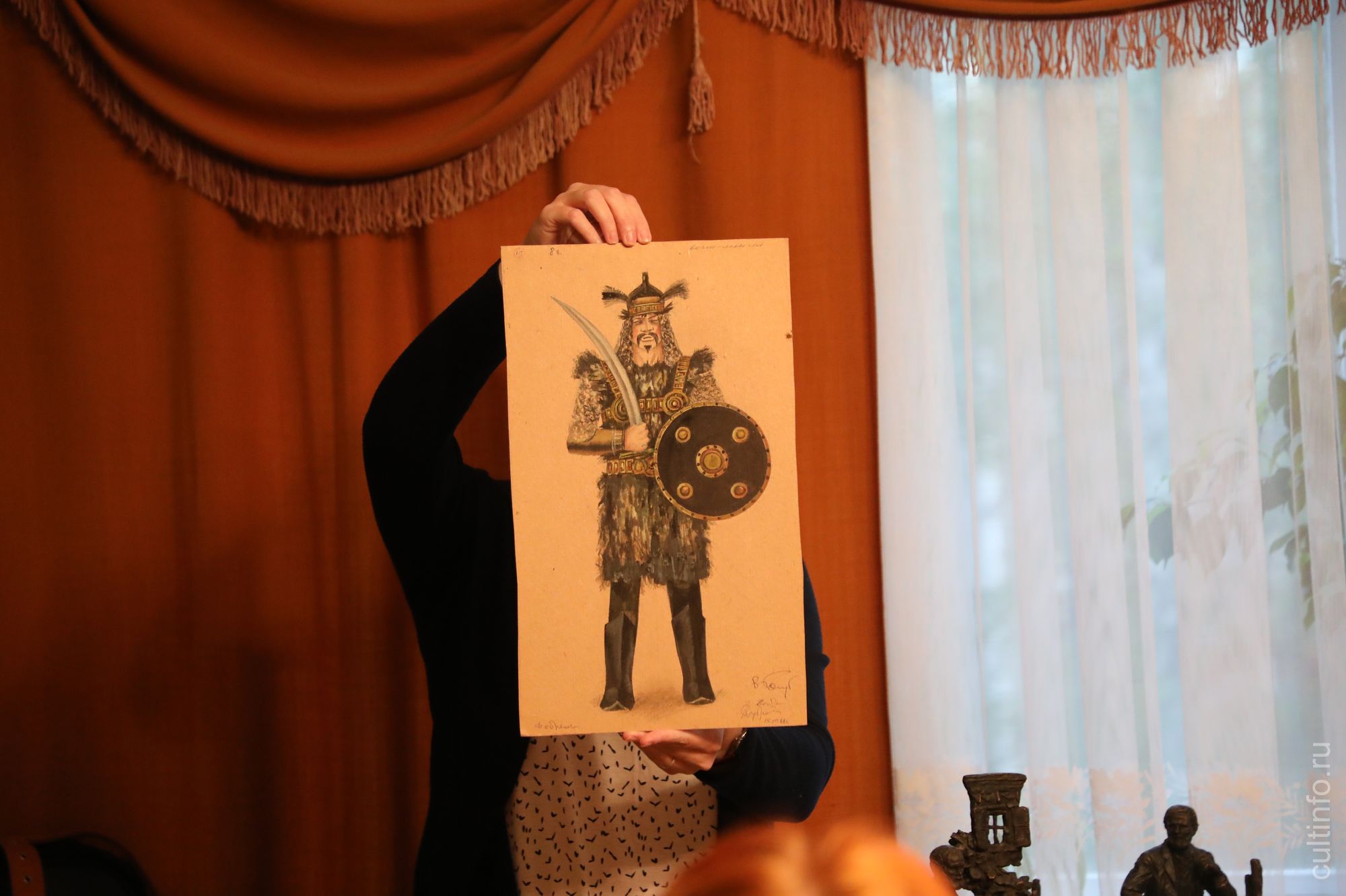 Эскизы костюмов к спектаклю по пьесе Василия Белова «Александр Невский»