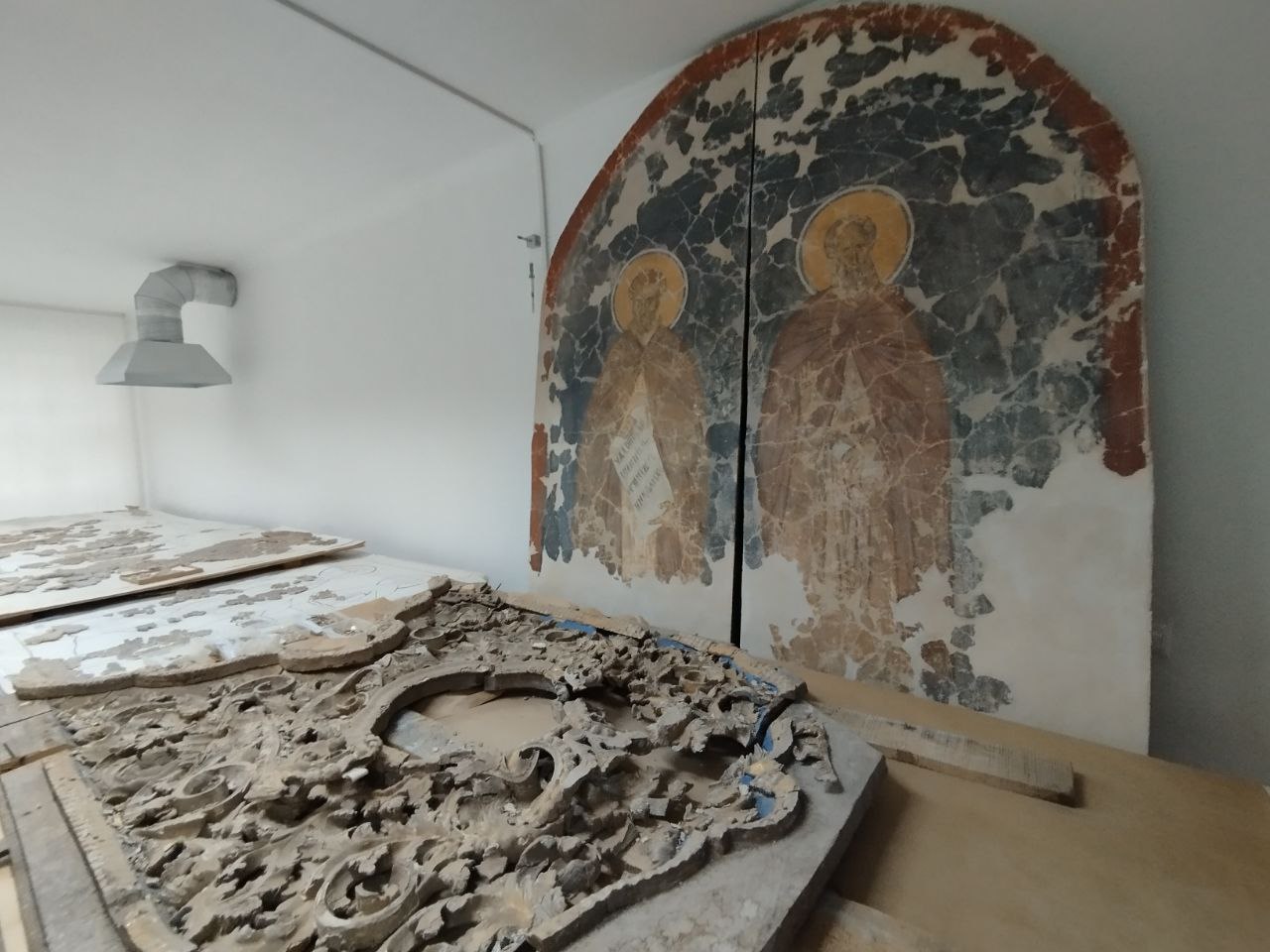Центр реставрации монументальной живописи Новгородского музея-заповедника