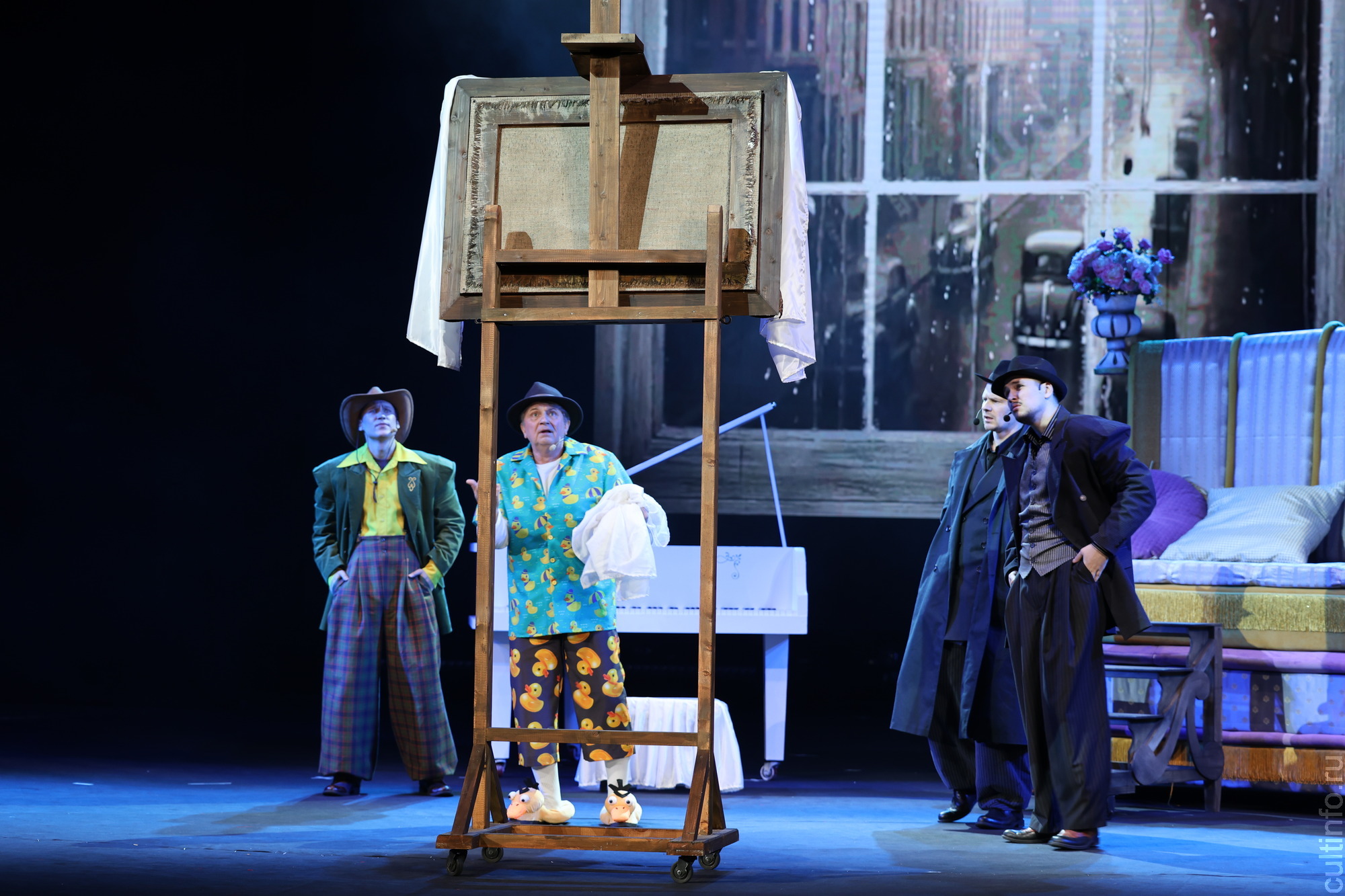 Гангстерскую комедию «Бруклинская сказка» представили на сцене Вологодского драматического театра