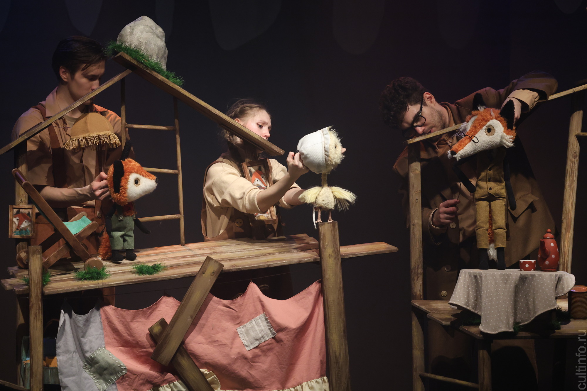 Новый спектакль театра кукол «Теремок» «Тутта Карлссон и Людвиг четырнадцатый» учит дружбе и взаимовыручке