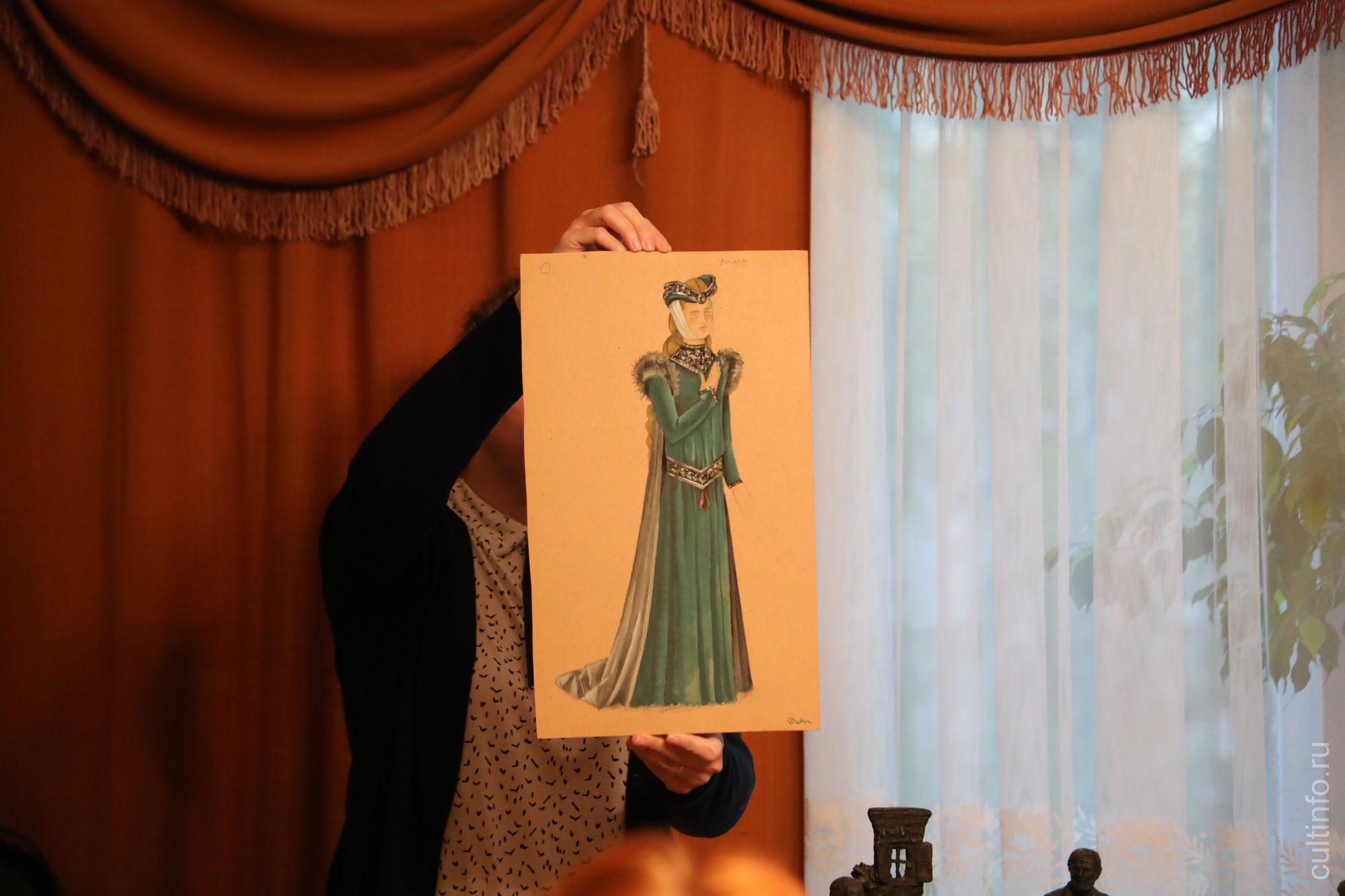 Эскизы костюмов к спектаклю по пьесе Василия Белова «Александр Невский»