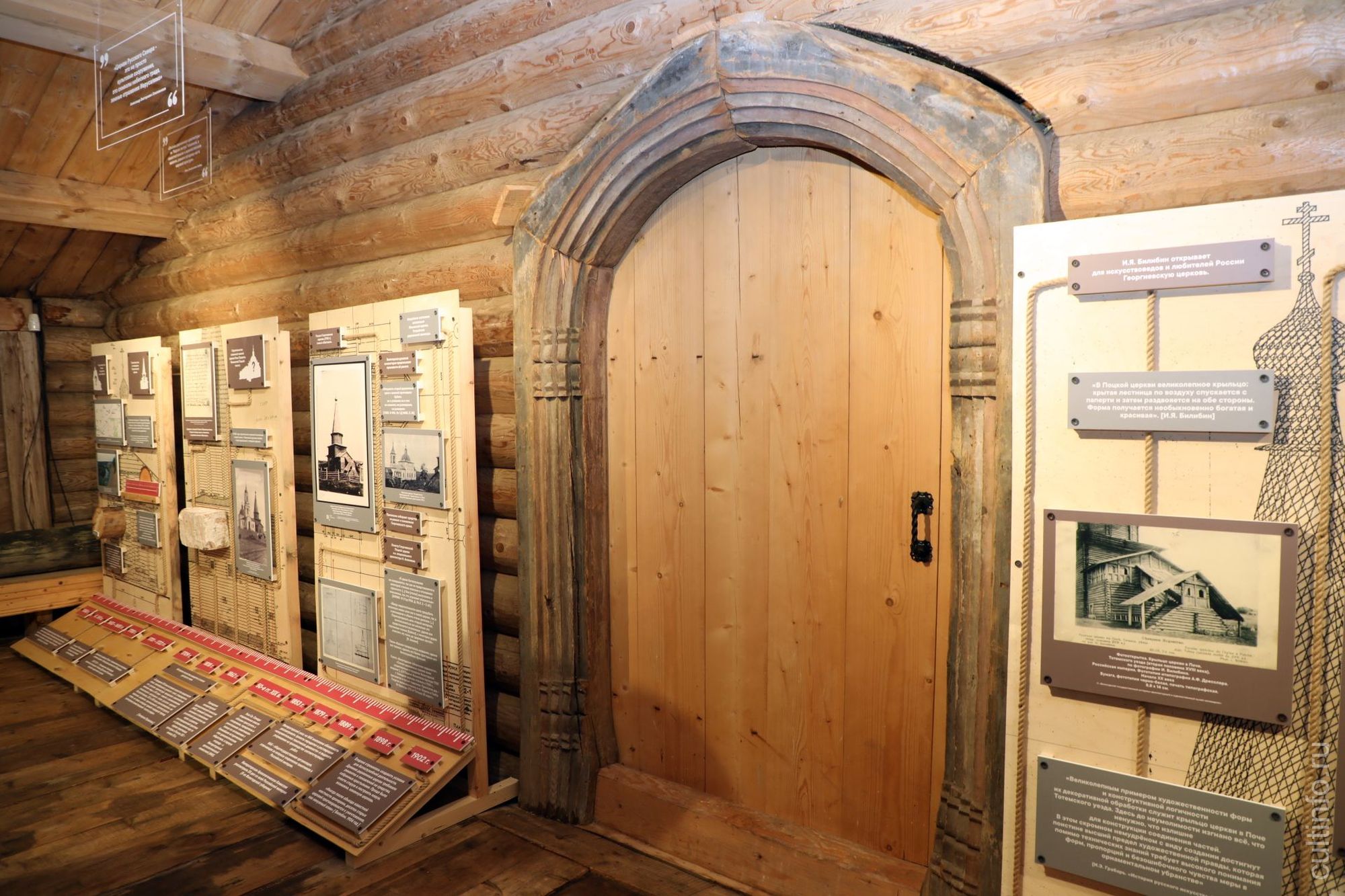 Выставка «Георгиевская церковь в русской культуре» открылась на паперти храма в музее «Семёнково»