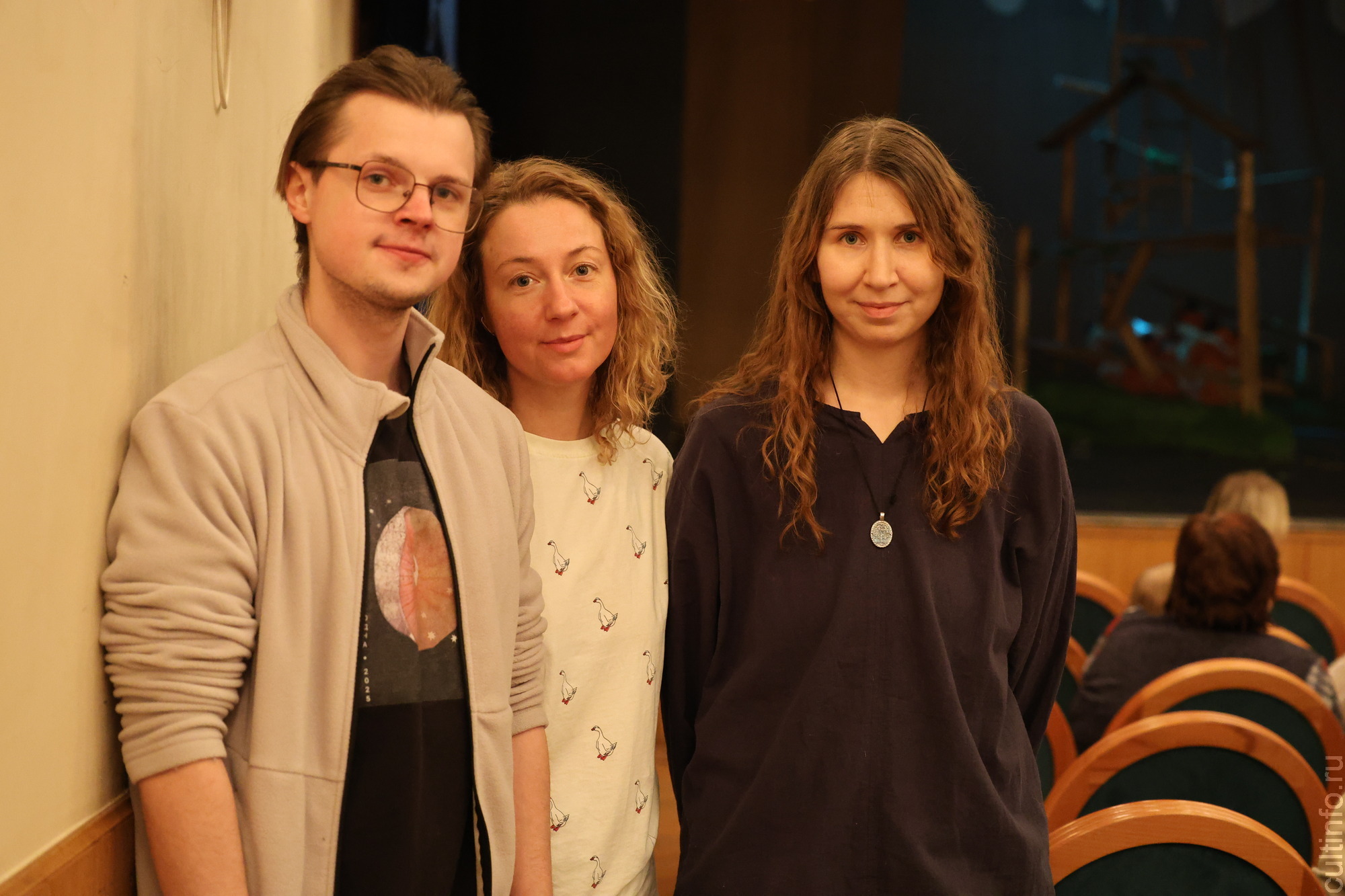 Евгений Солушев, Анна Коонен, Мария Клочьева