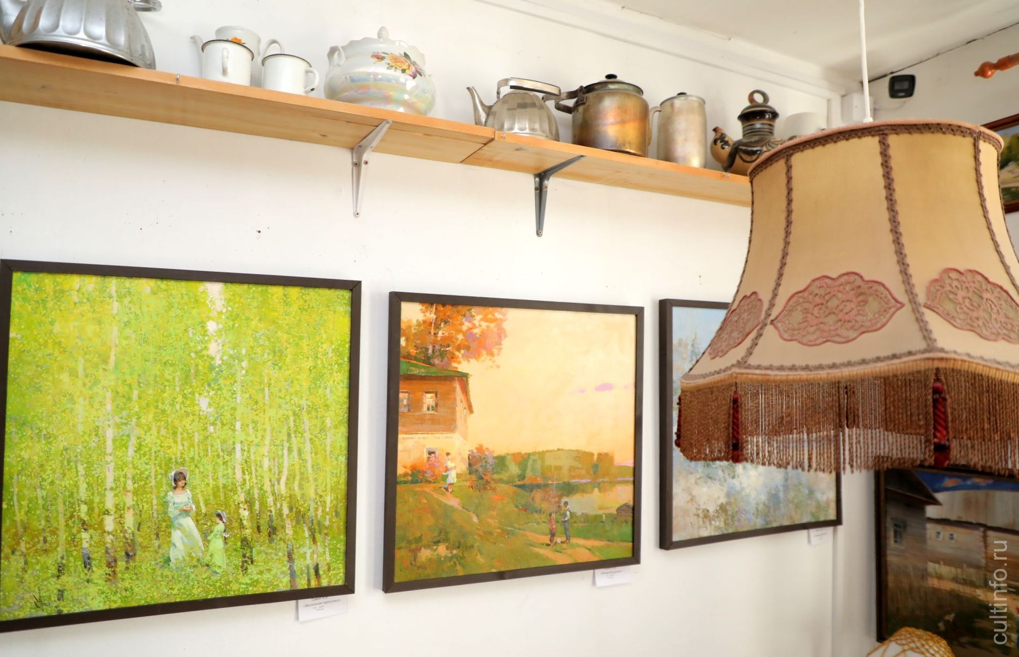 Выставка работ Александра Савина «Времена года»