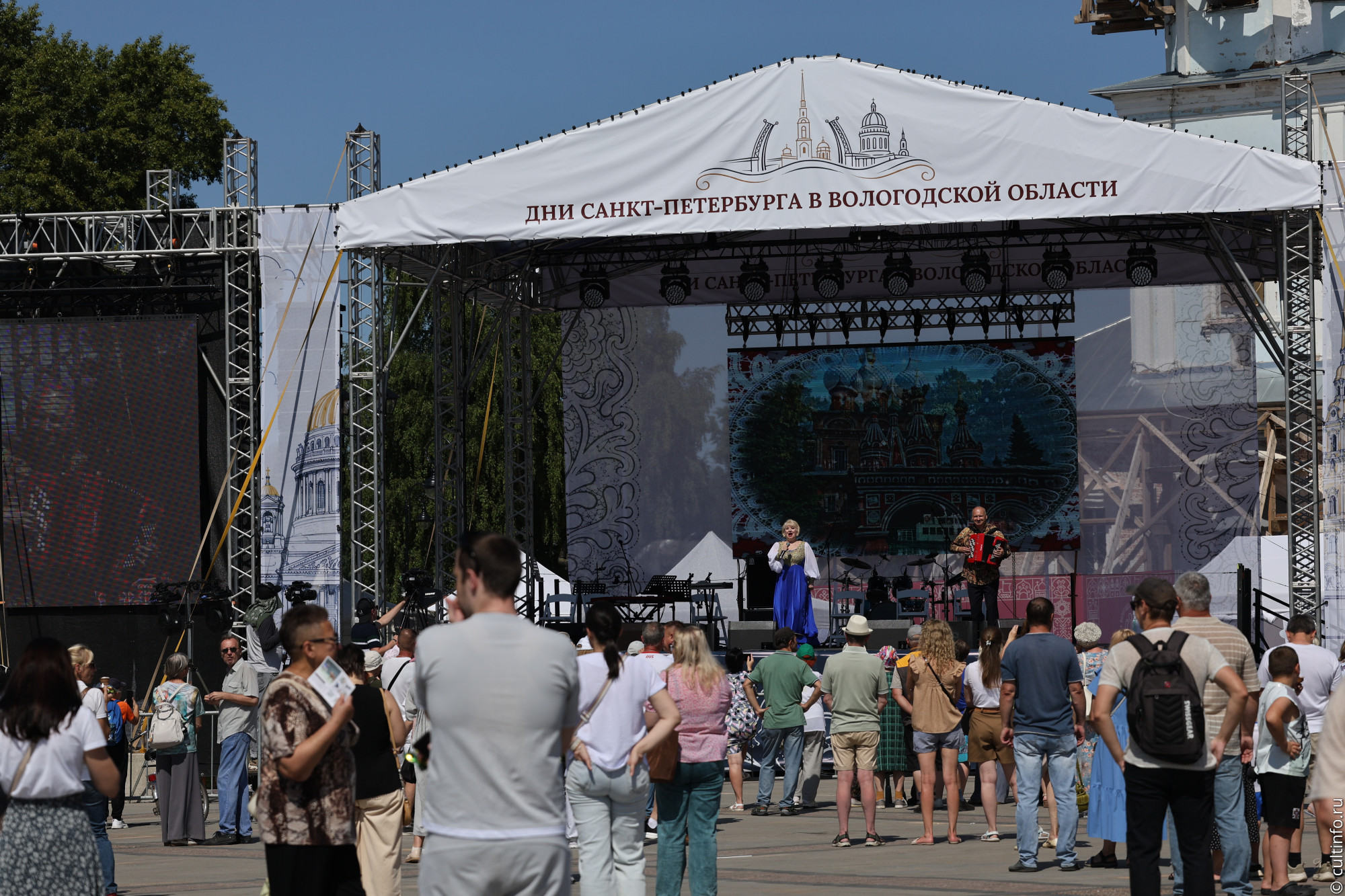 Фестиваль культуры Санкт-Петербурга в Вологде
