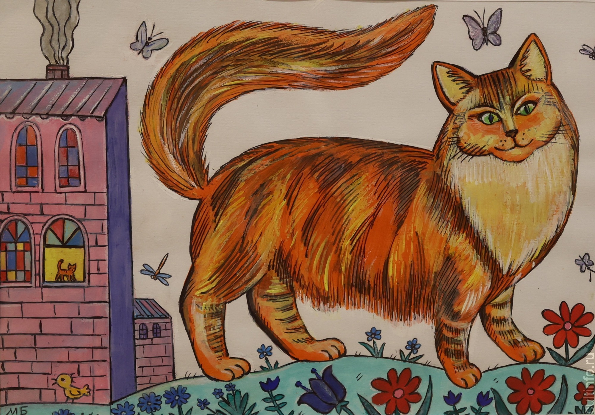 Сказочные сюжеты представил на выставке в Доме Корбакова художник из Сокола Марат Брызгалов