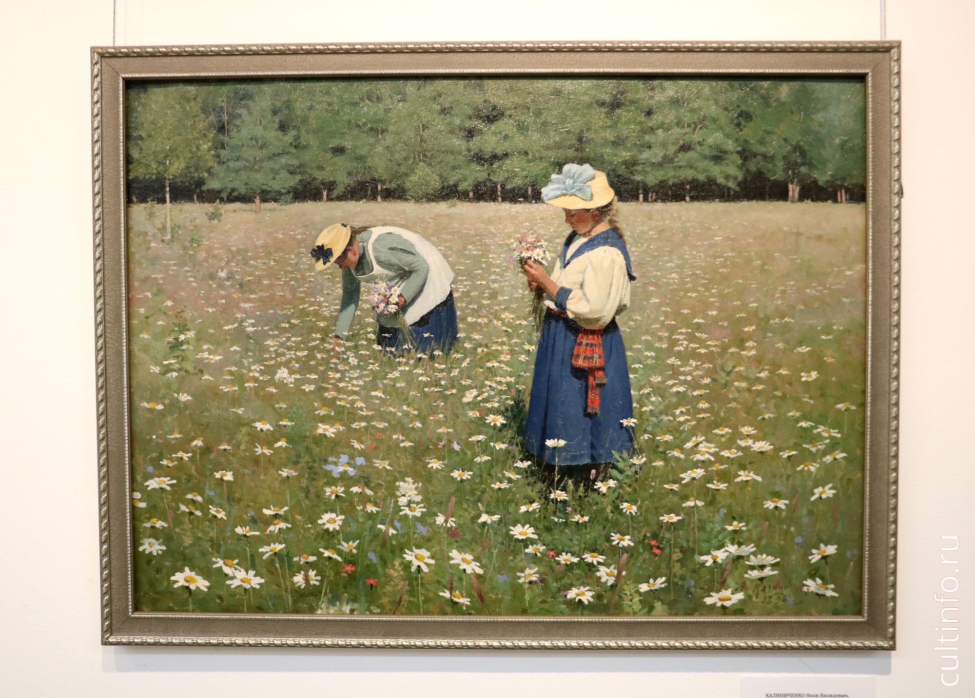 Я.Калиниченко. Цветущая поляна. 1896