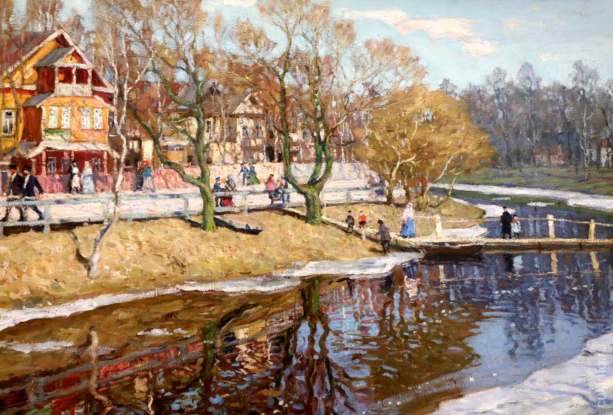 Арнольд Лаховский. К вечеру. 1916