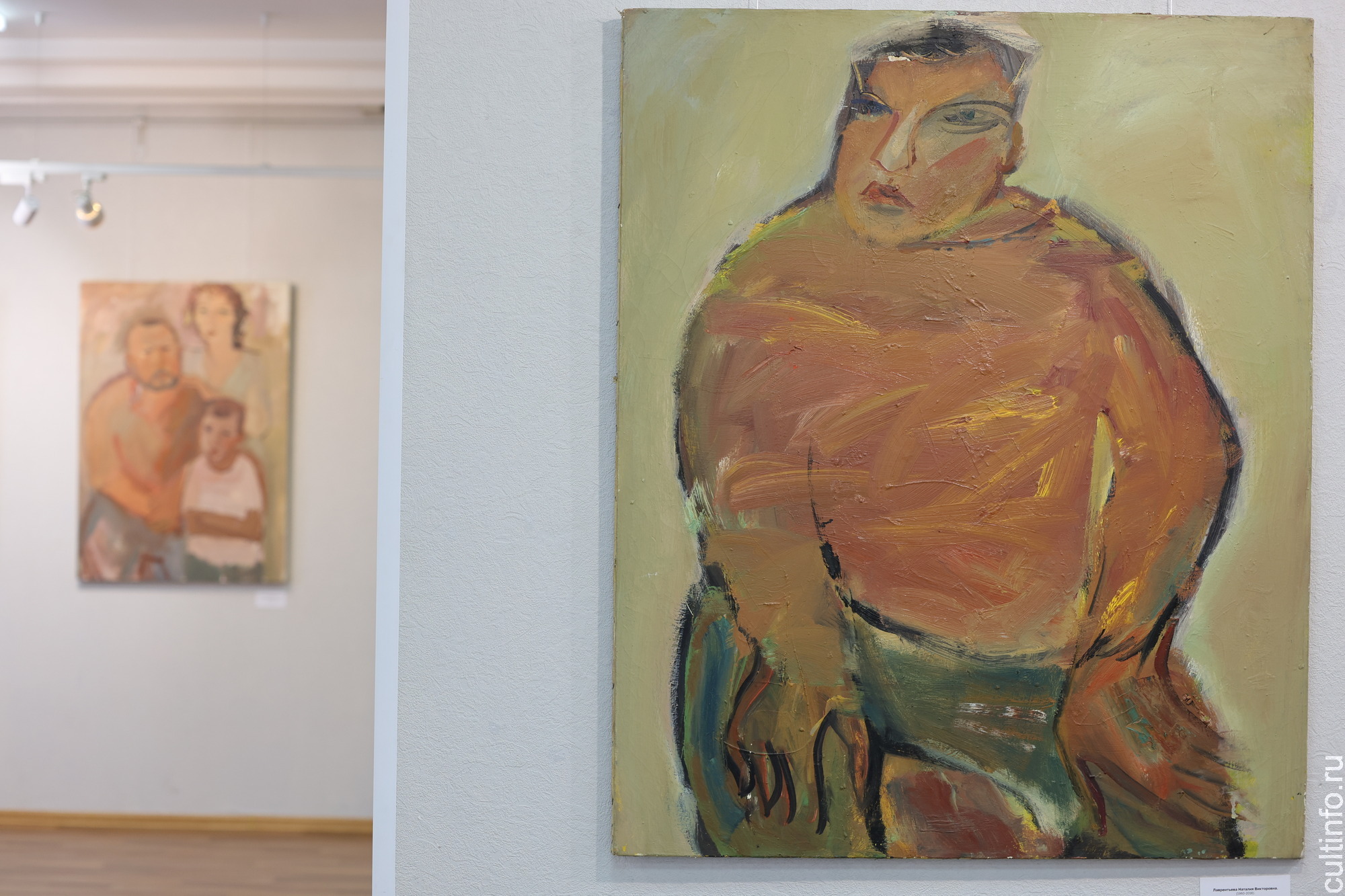 Творчество Сергея и Наталии Лаврентьевых представлено на юбилейной для художников выставке «Он и Она» в Доме Корбакова 