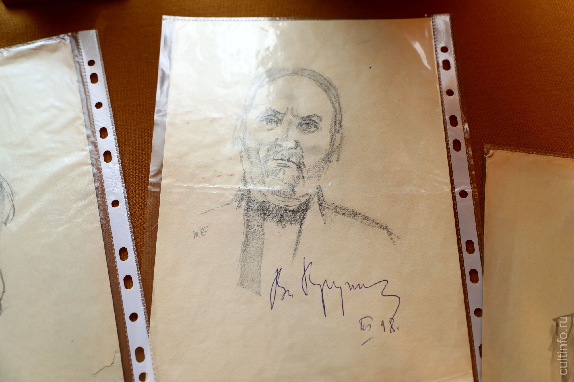 Эскизы скульптора Юрия Евграфова