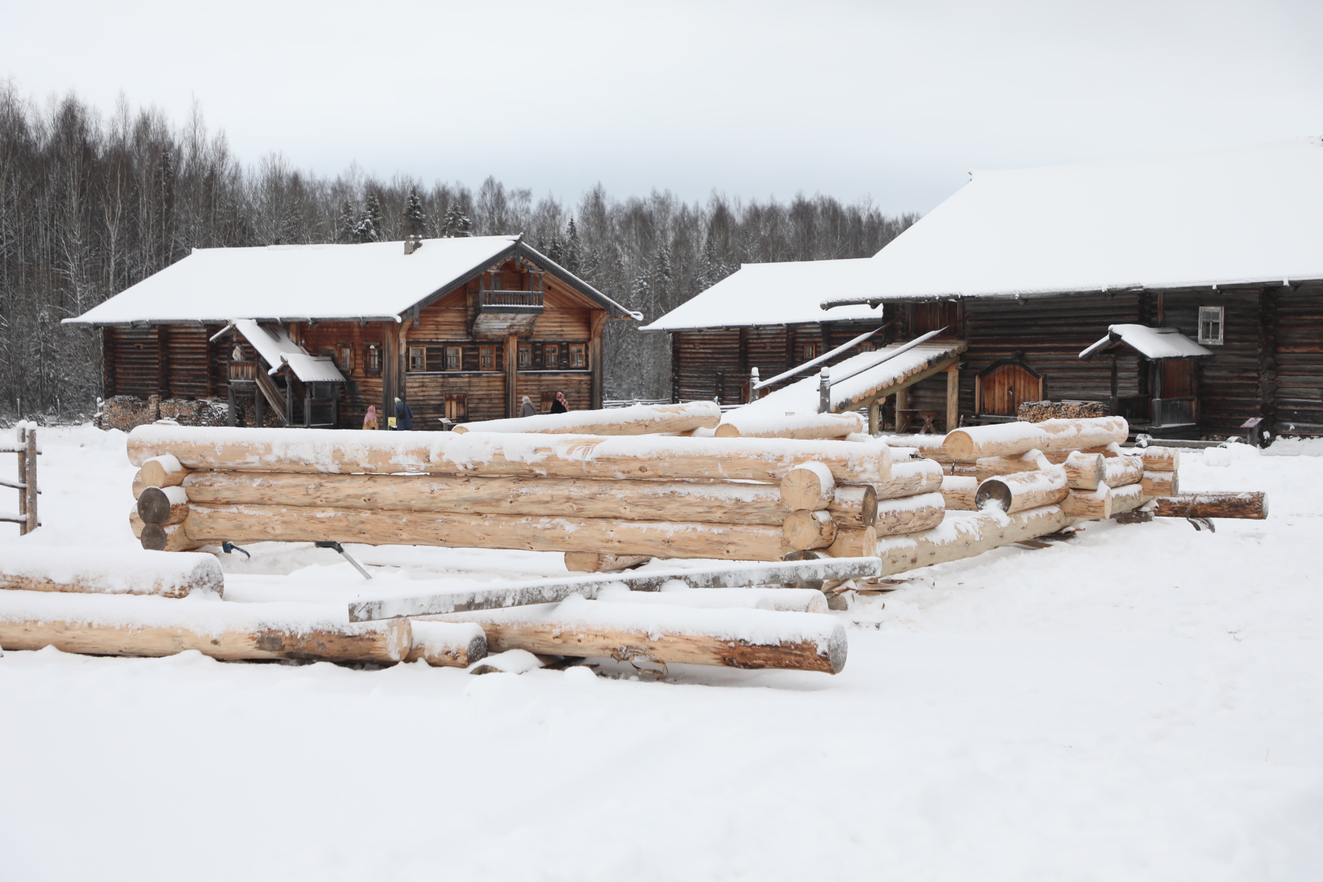 Новый объект – пожарное депо – скоро появится в Архитектурно-этнографическом музее «Семенково». 