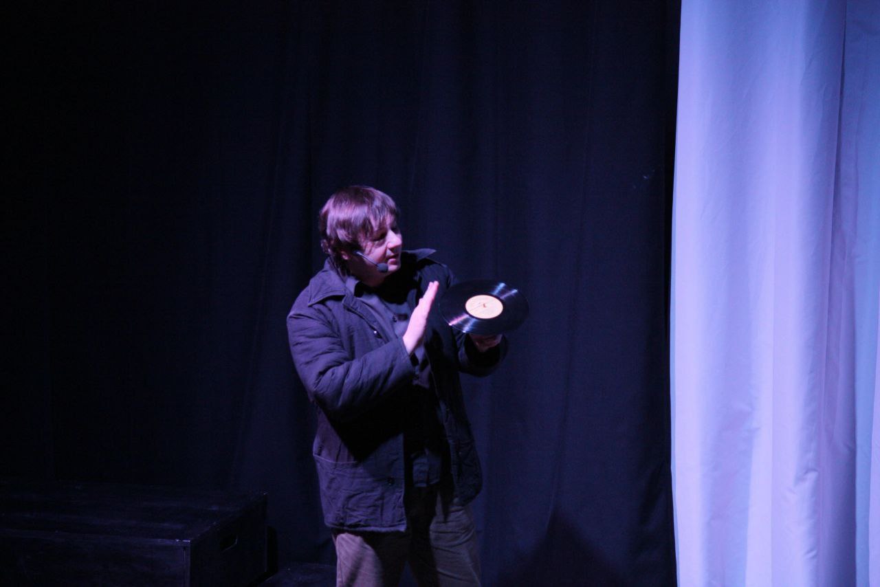 Спектакль «Рубцов. Поезд». Фото Архангельского музыкального театра