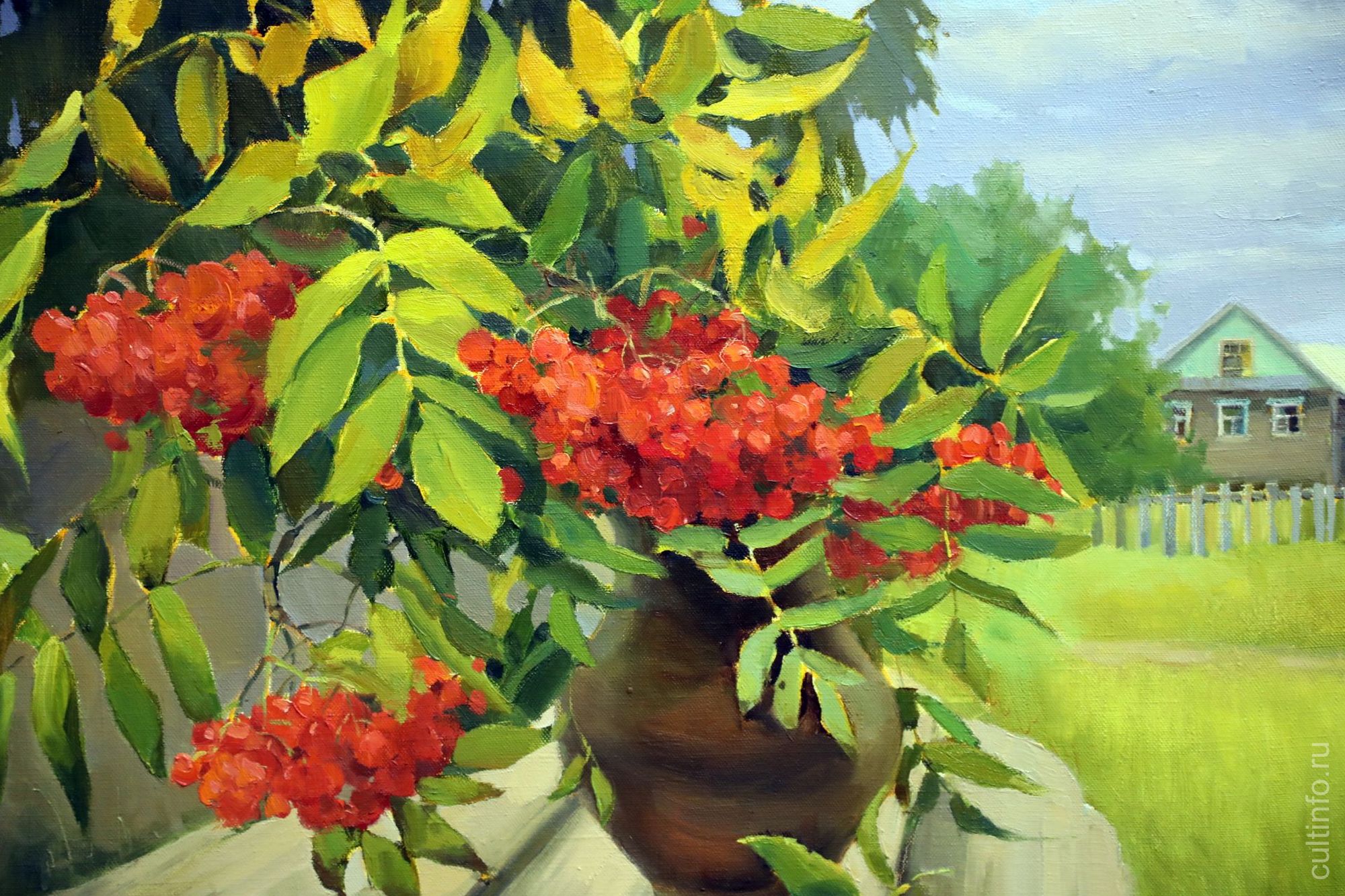 Наталья Уханова. Рябины букет. 2025