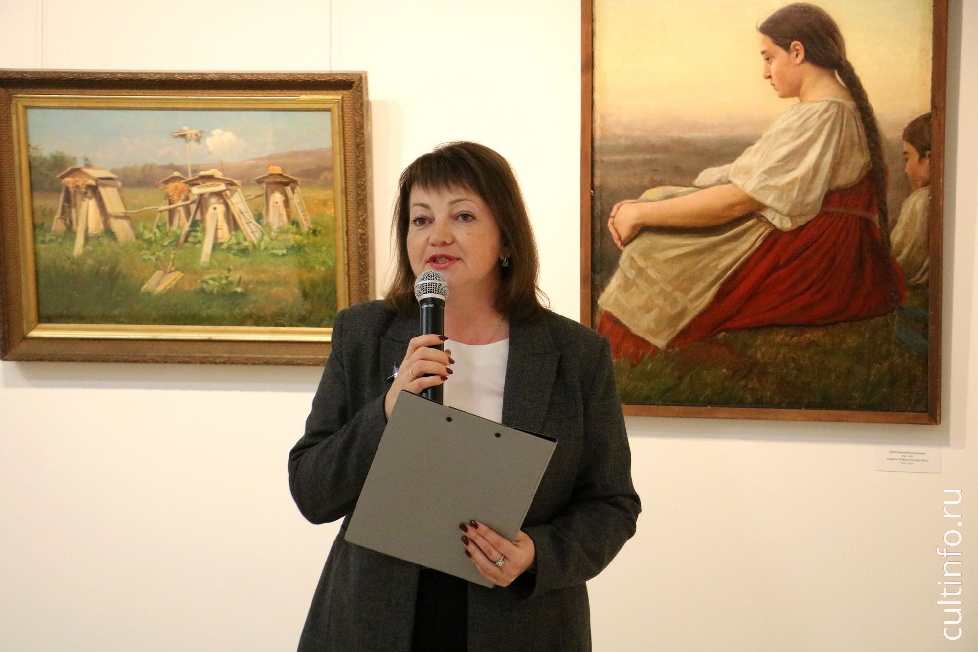 Директор Вологодской картинной галереи Галина Фалалеева