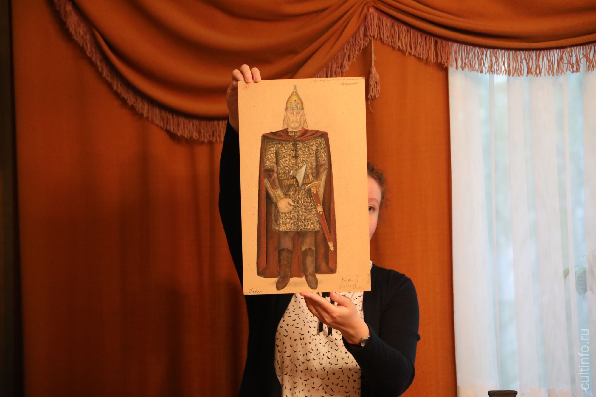 Эскизы костюмов к спектаклю по пьесе Василия Белова «Александр Невский»