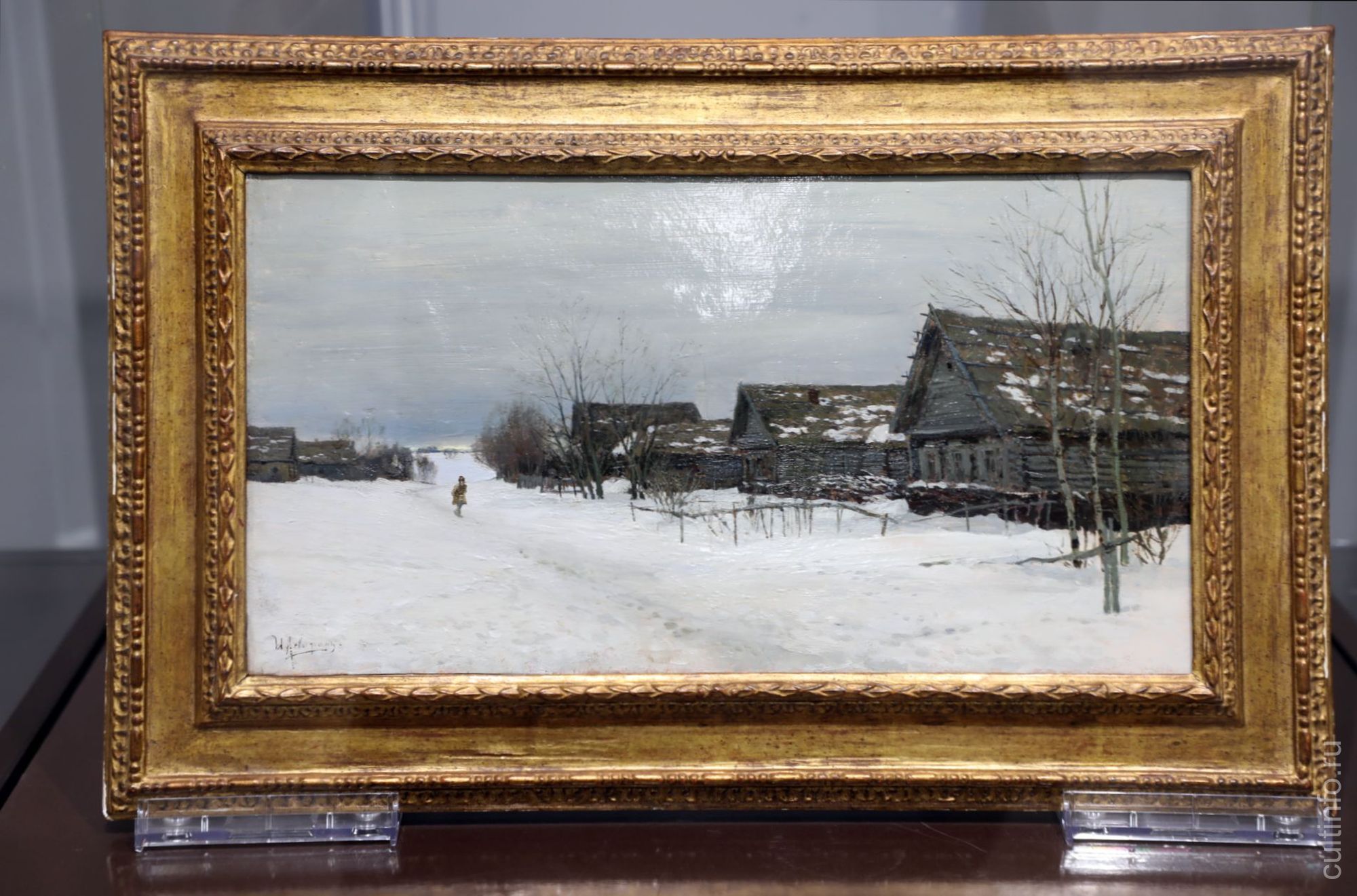 Исаак Левитан. Последние зимние дни. 1880-е