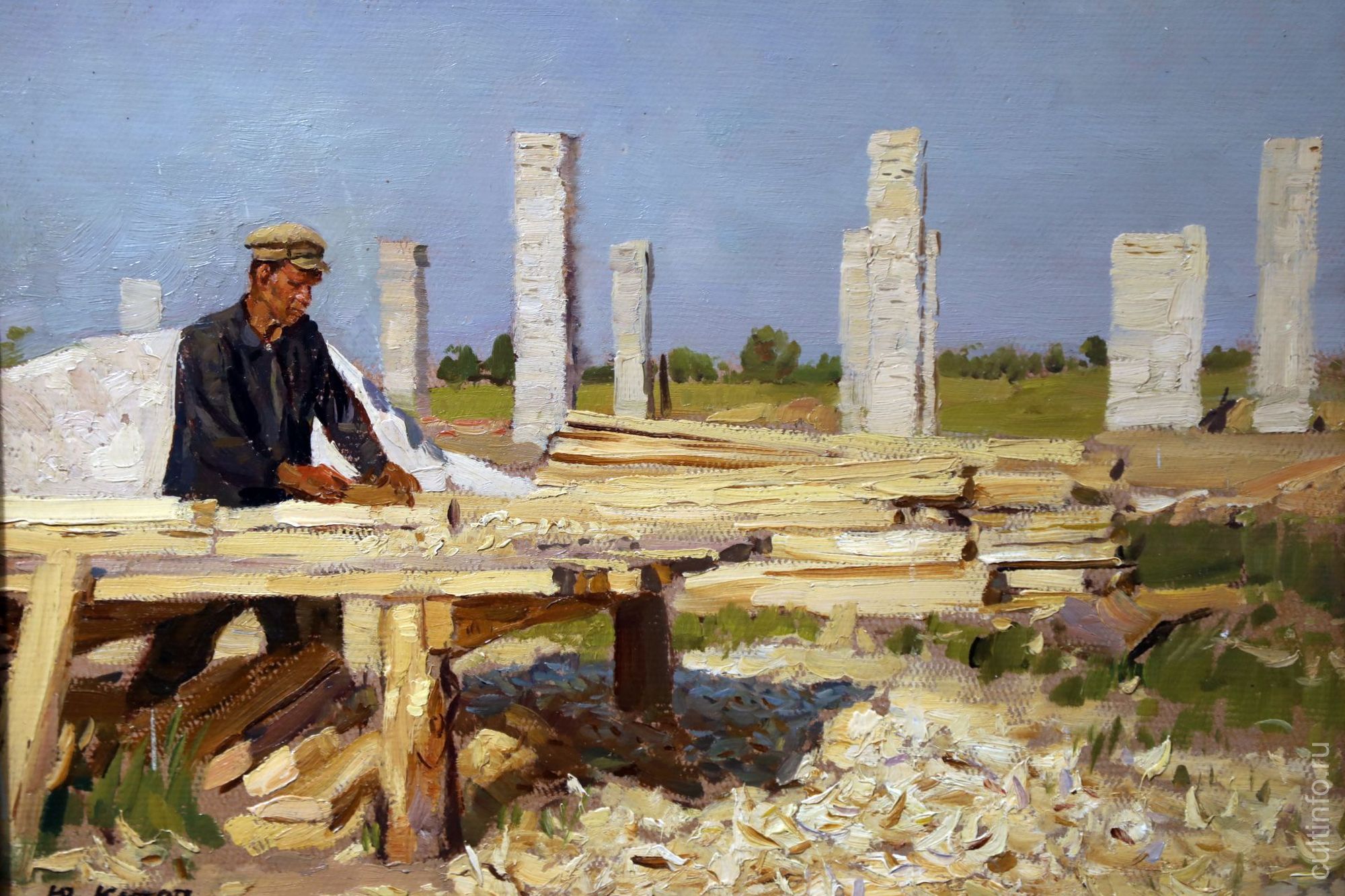 Витольд Бялыницкий-Бируля. В деревне. 1930-е