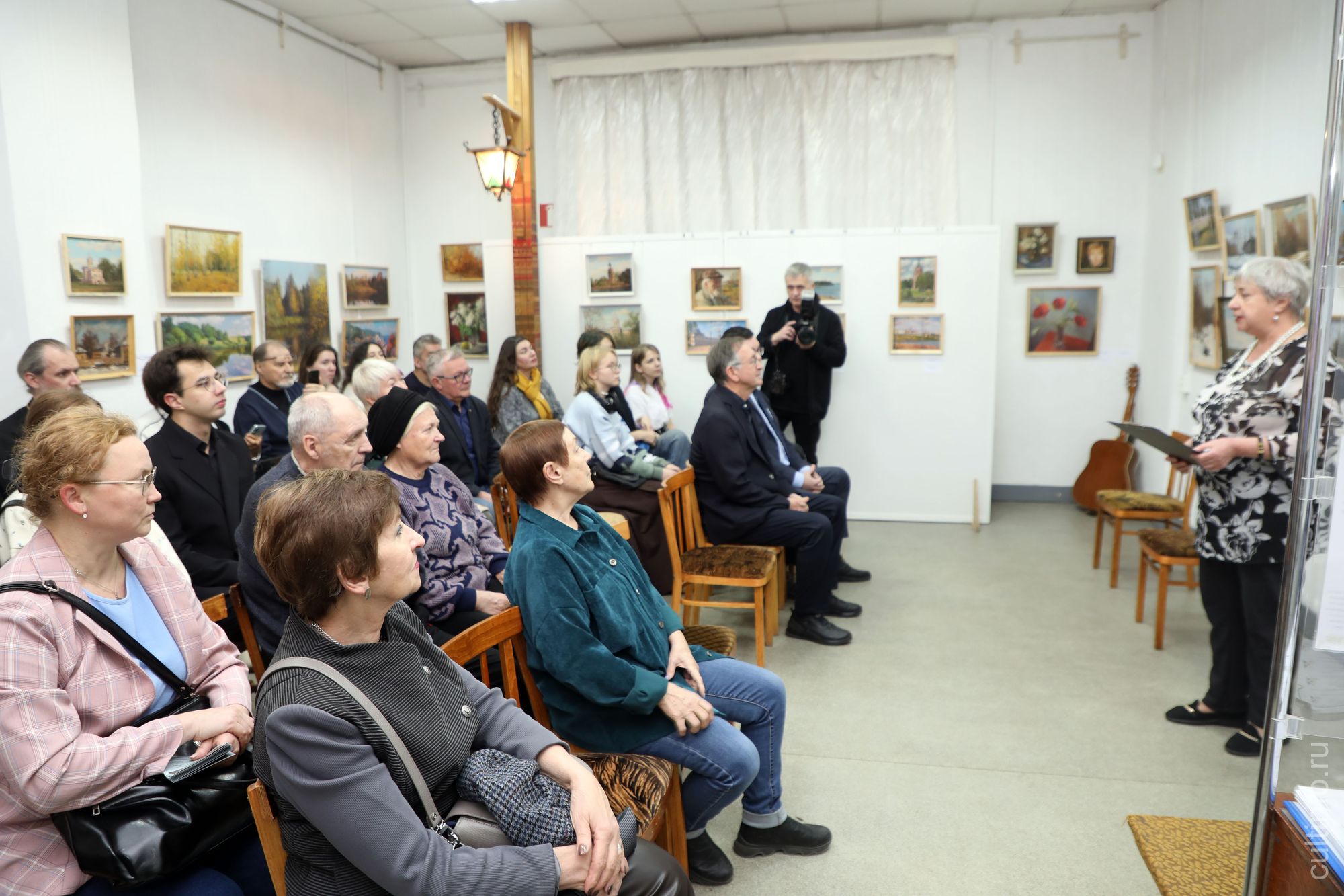 Открытие выставки «Под северным небом»