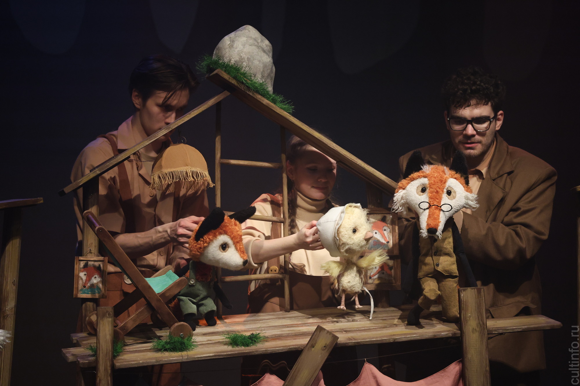 Новый спектакль театра кукол «Теремок» «Тутта Карлссон и Людвиг четырнадцатый» учит дружбе и взаимовыручке