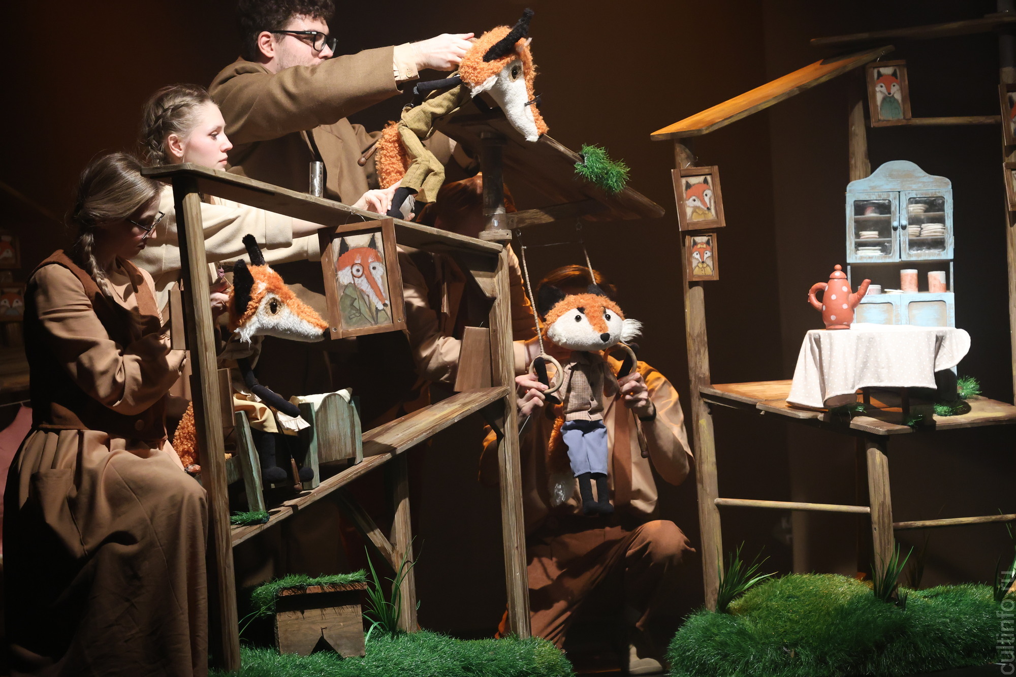 Новый спектакль театра кукол «Теремок» «Тутта Карлссон и Людвиг четырнадцатый» учит дружбе и взаимовыручке