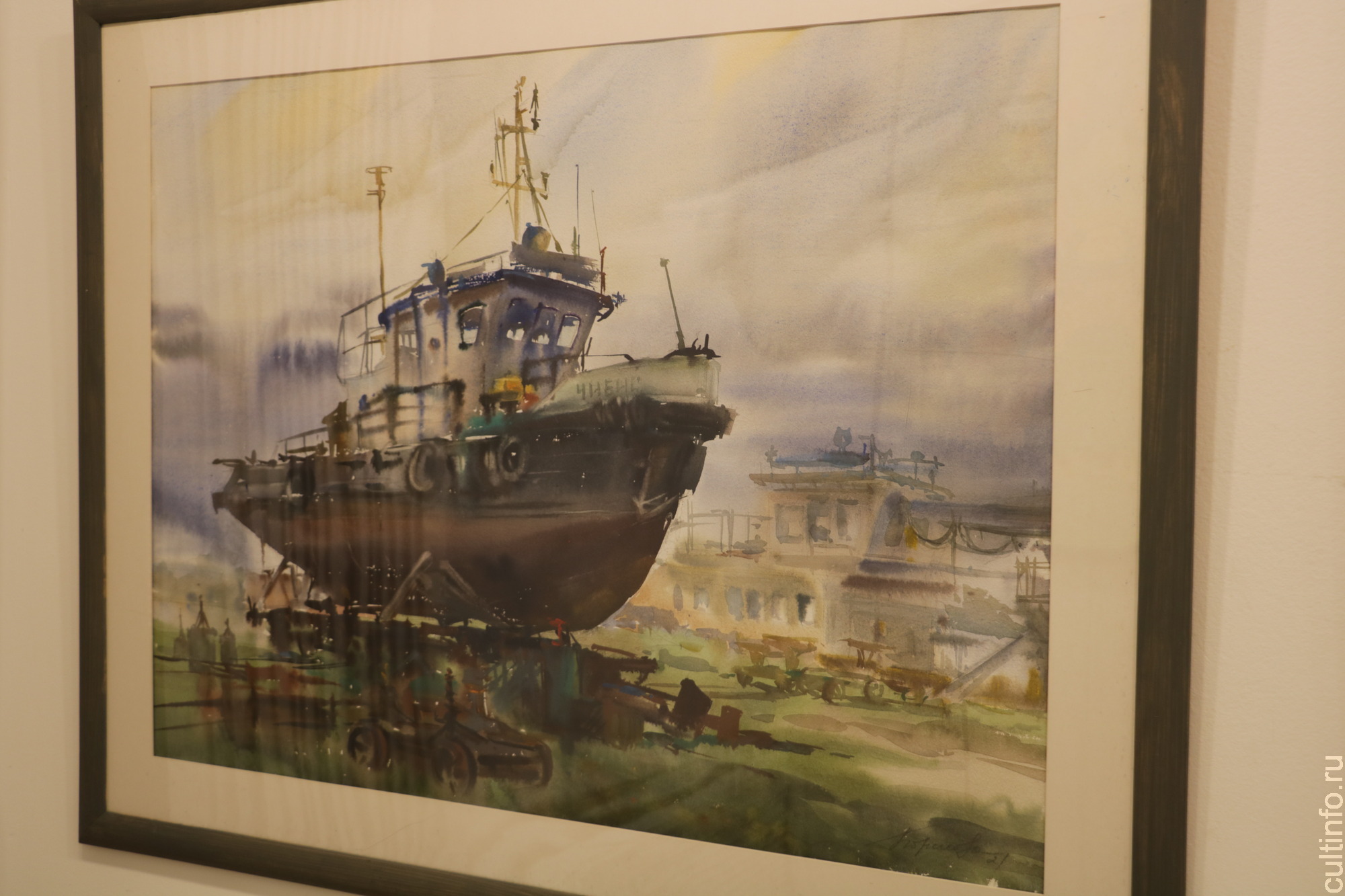 Традиции и новаторство акварели череповецкого художника Любови Борисовой представлены в Шаламовском доме