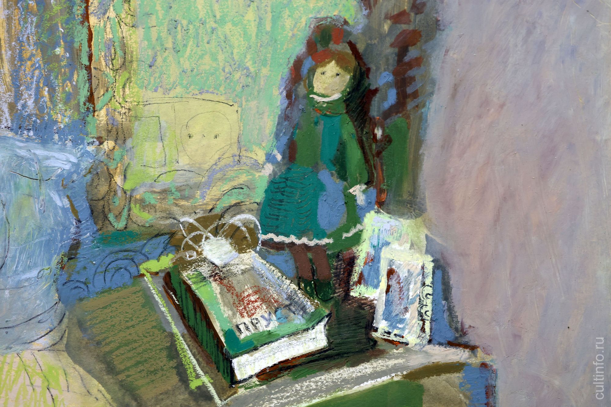 Елена Сумарокова. Натюрморт с куклой. 2023