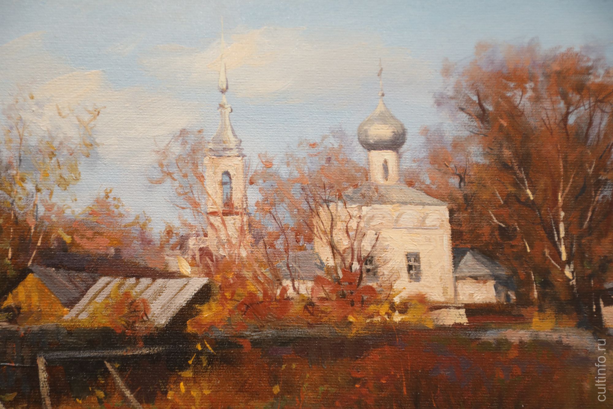 Сказка о Вологде. Ц. Ильи на Каменьи и ц. Варлаама Хутынского. 2002 