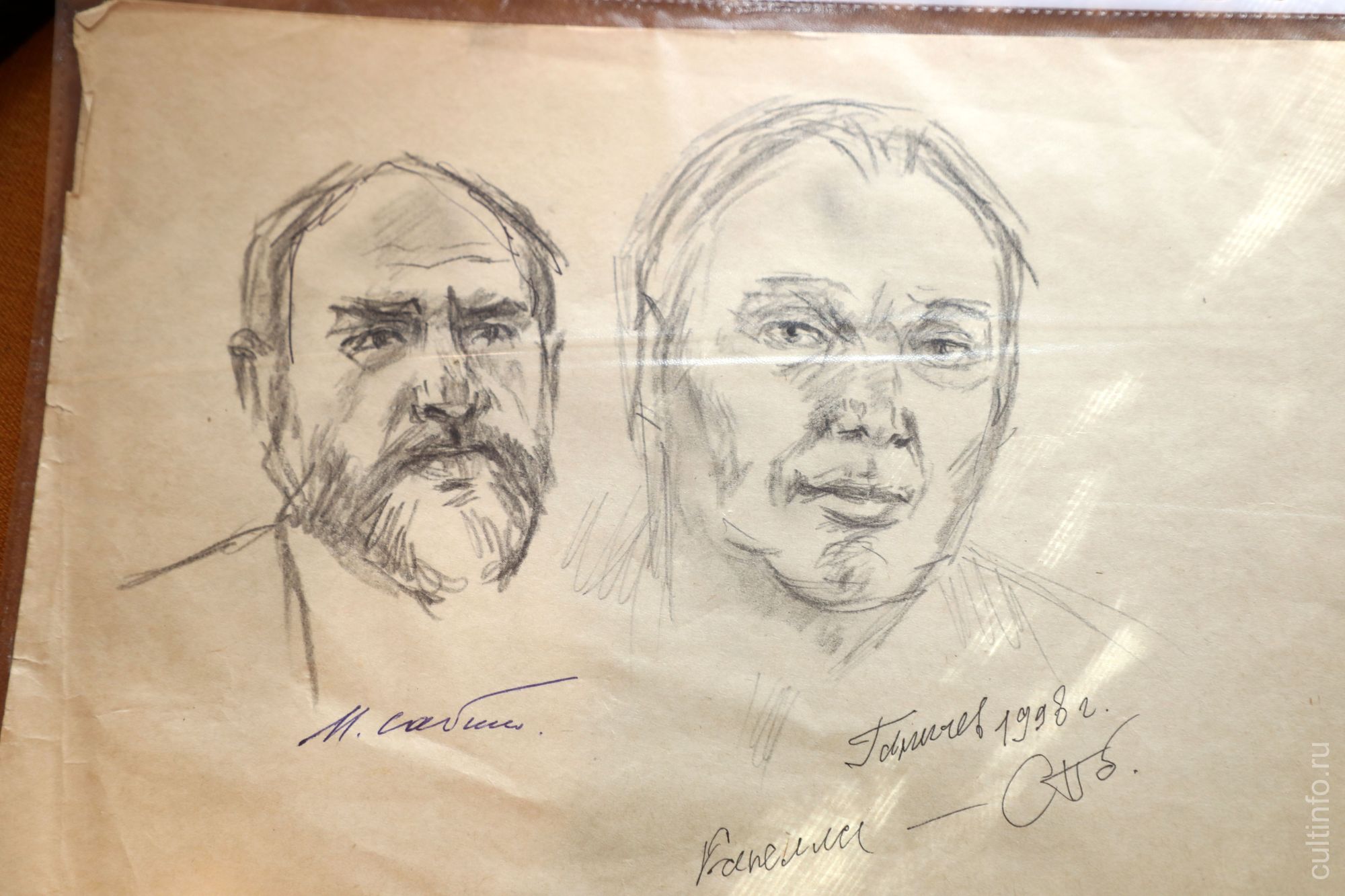 Эскизы скульптора Юрия Евграфова