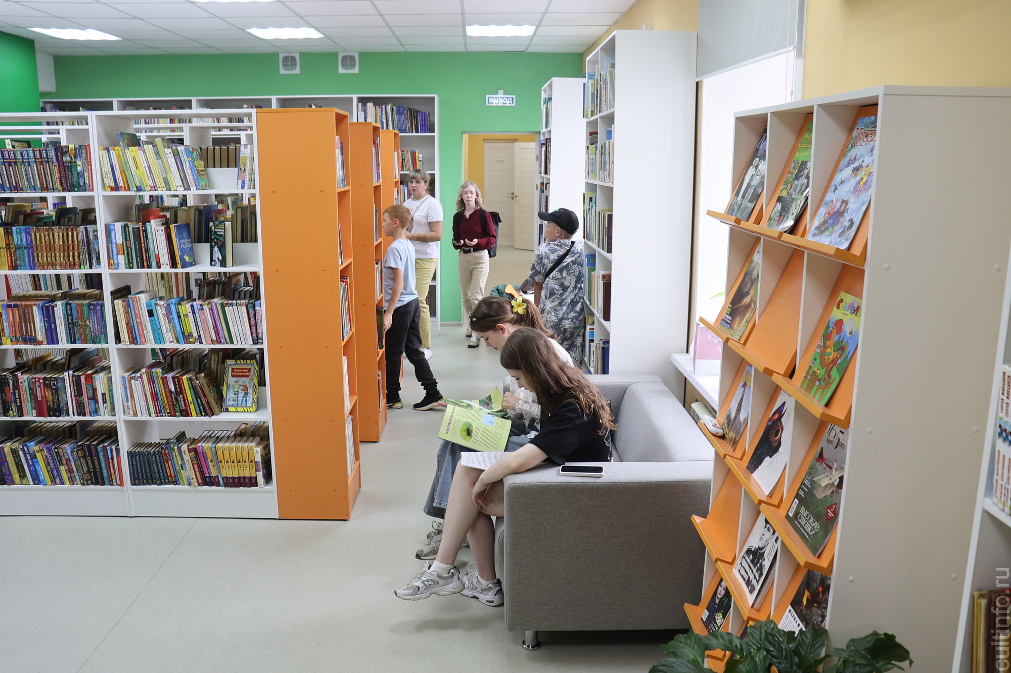  Детский культурно-просветительский центр открылся в Вологде на базе библиотеки №10